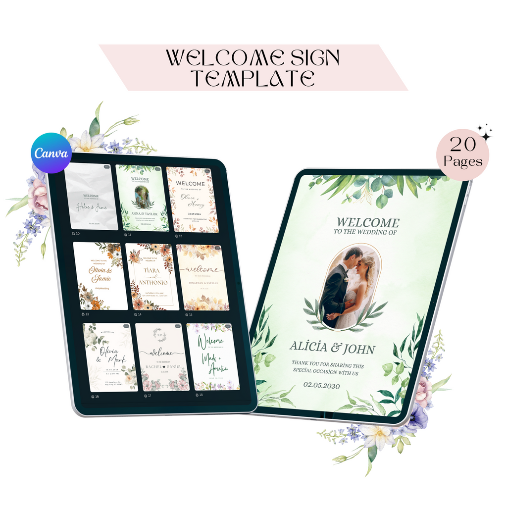 Welcome Sign Template