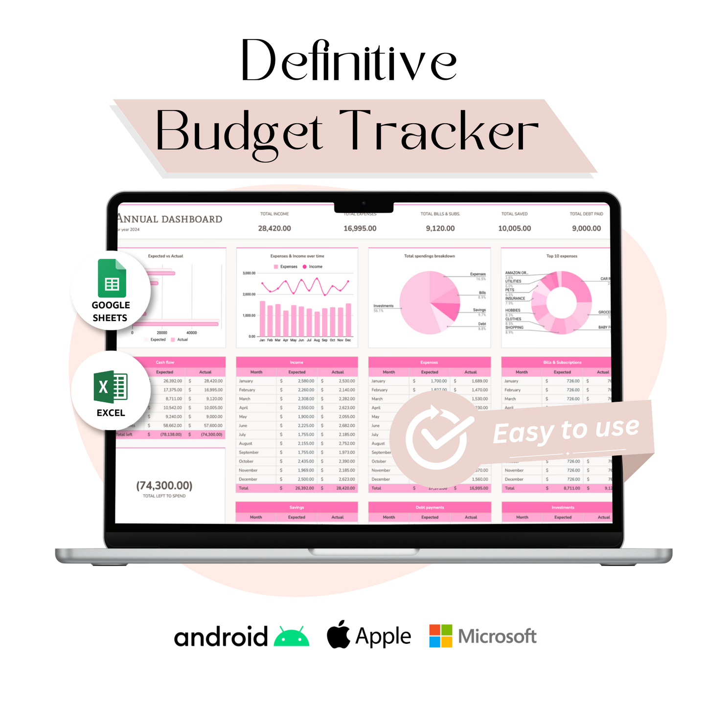 Definitive Budget Tracker