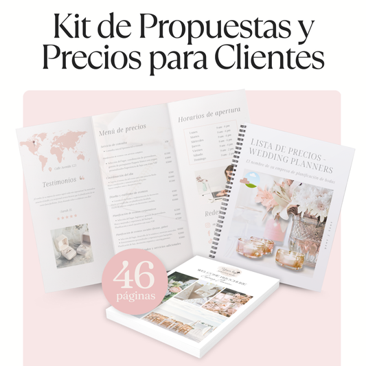 Kit de Propuestas y Precios para Clientes